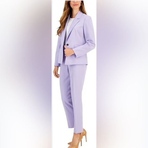 Women's Lavender Pantsuit - Picture 2 of 12